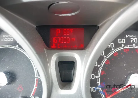 2013 Ford Fiesta Se из США, поврежденный, VIN 3FADP4EJ3DM176037